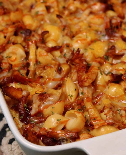 BBQ Chicken Mac and Cheese