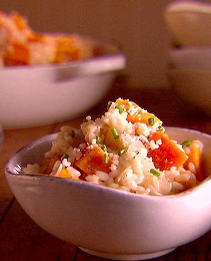 Brown butter risotto with lobster