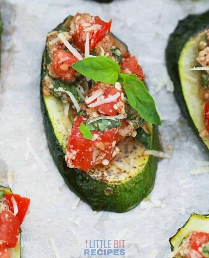 Zucchini Bruschetta