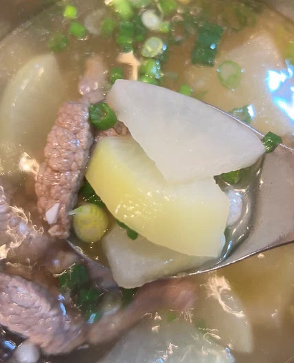 Korean Beef & Radish Soup