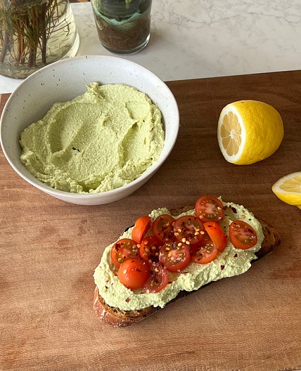 Avocado and Tofu Cream Cheese Spread