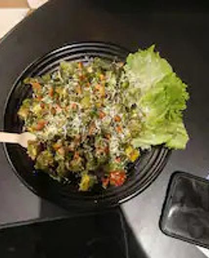 AVOCADO PESTO AND FARFALLE SALAD