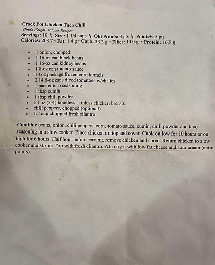 Taco Veggie soup 