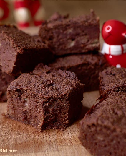 Vegan GF brownie from 3 ingredients