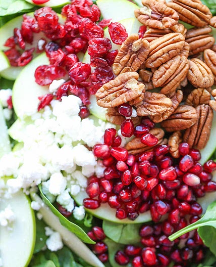 Apple Cranberry Pecan Salad