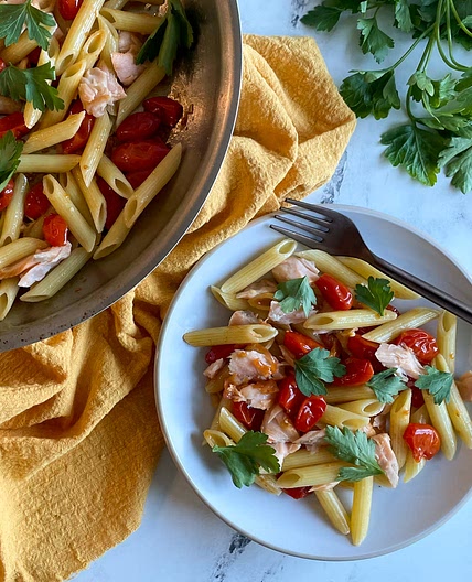 Penne al Salmone