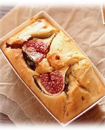 Cake salé aux figues et chèvre