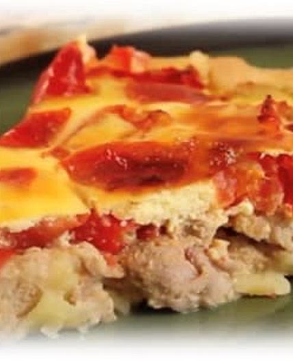 Tarte Thon, tomates et fromage blanc