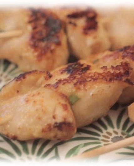 Brochette de poulet au salé