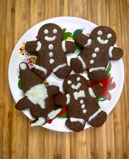 Sugar Free Gingerbread Cookies 