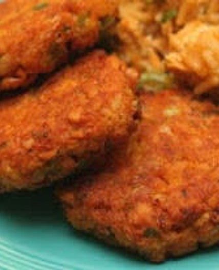 Crispy Cajun Chickpea Cakes
