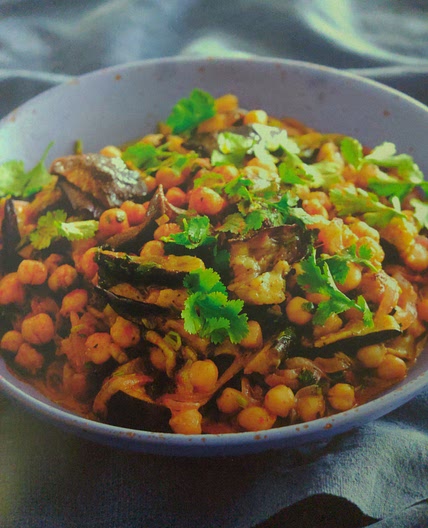 Eggplant and Chickpea Curry