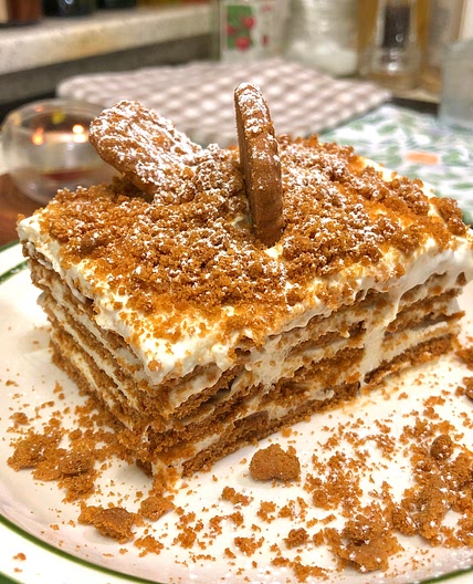 EASY LOTUS BISCOFF CHEESECAKE