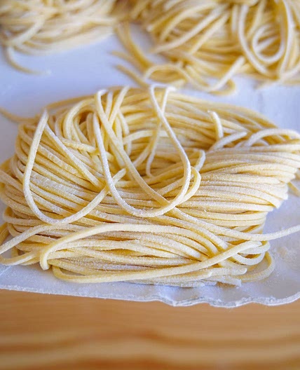 Fresh egg pasta