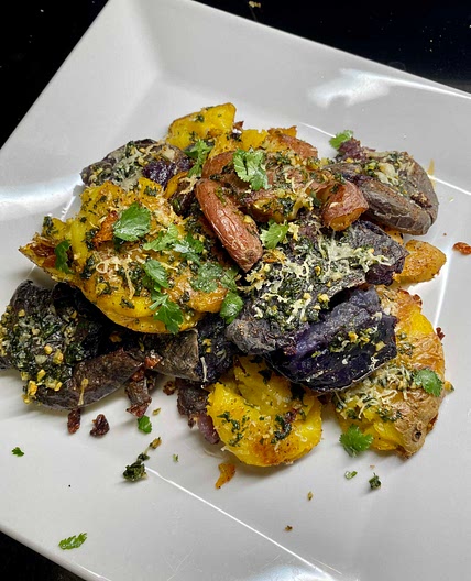 Smashed Potatoes 