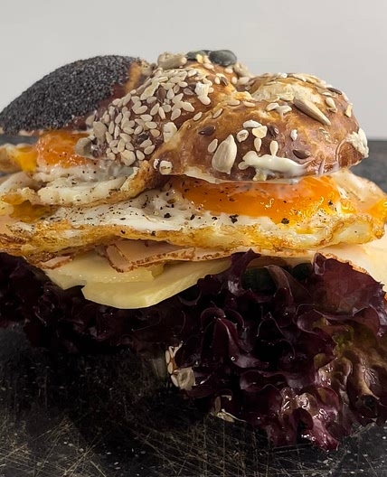 Frühstücks Sandwich