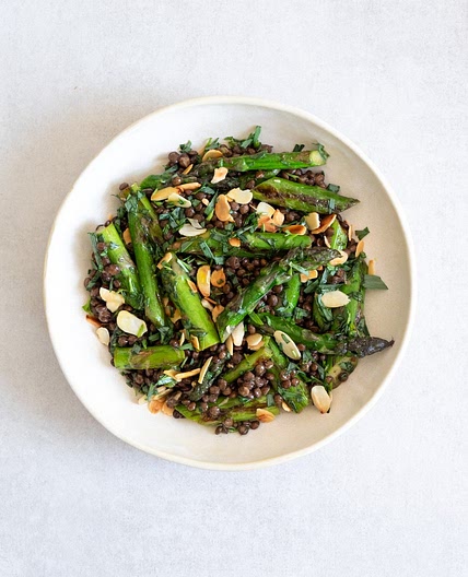 Asparagus Lentil Salad — Baking Hermann