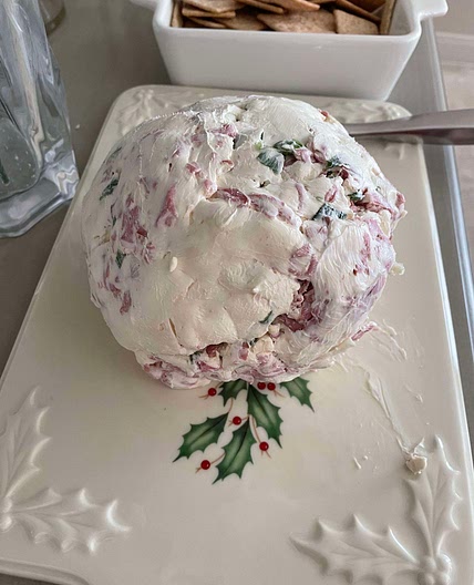 Mom’s cheese ball 