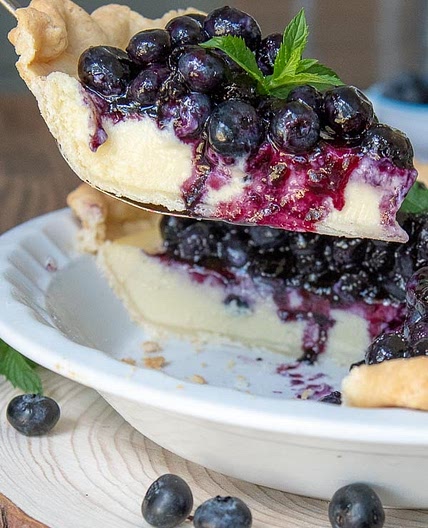 Fresh Blueberry Pie