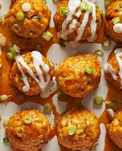 Buffalo Chicken Meatballs