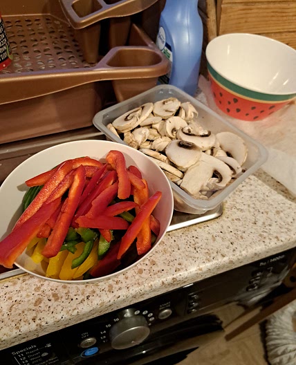 Homemade pizzas