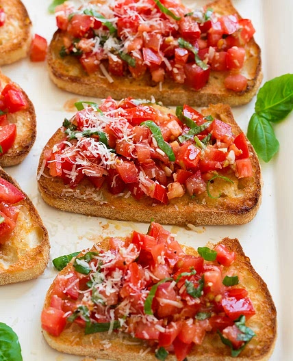 Tomato Basil Bruschetta