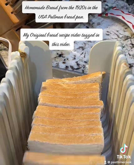 Homemade bread from the 1920s