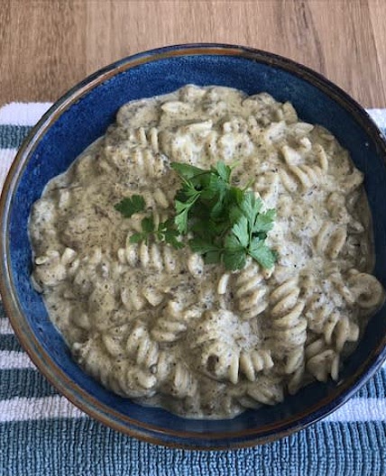 Vegan Mushroom Carbonara