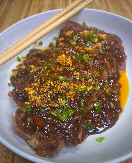 Filipino Steak Salpicao 