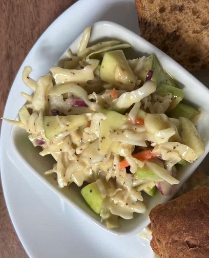 GREEN APPLE COLESLAW