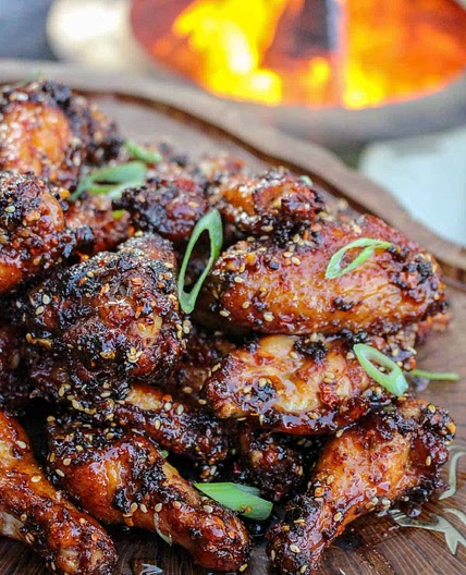 Honey Chili Oil Chicken Wings
