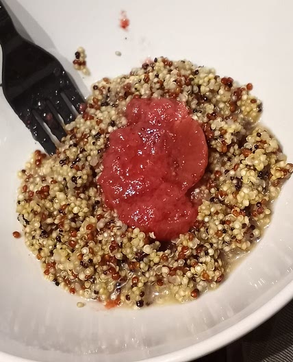 Breakfast Quinoa with Strawberries