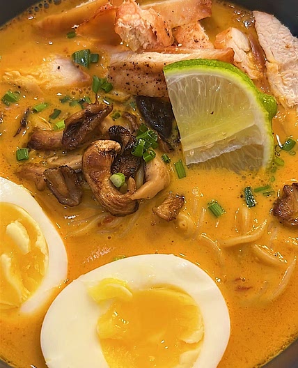 Coconut Curry Ramen 
