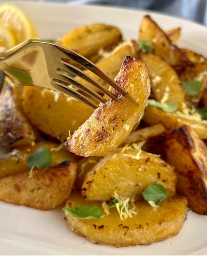 Greek Potato Wedges