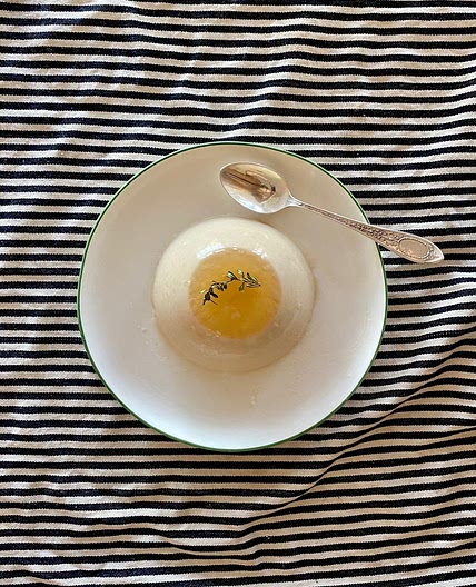 LEMON PANNA COTTA — Aubree Holmes