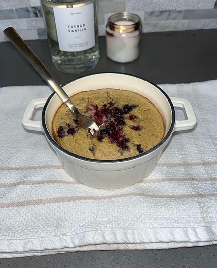 Baked Berry Oats