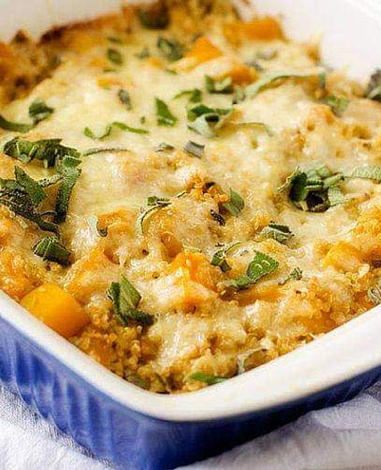 Butternut Squash Quinoa Casserole