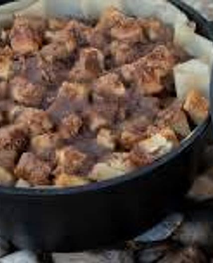 Dutch Oven French toast
