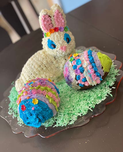 Easter Bunny Pound Cakes