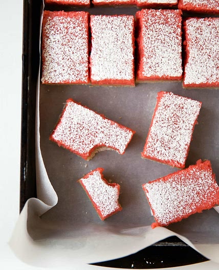 Rhubarb Bars