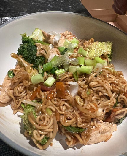 Chicken Ramen Stirfry