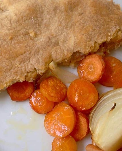 Tuna and onion pie, Meal Plan 9, 24p a serving, with sides