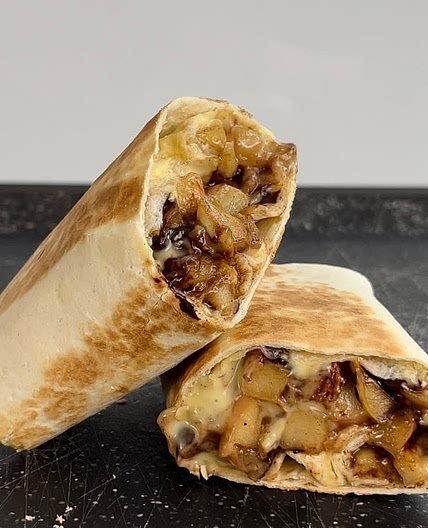 Autumn apple wrap