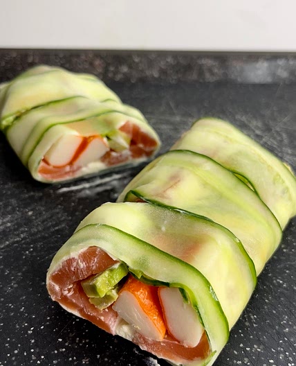 Fishy cucumber wrap zach choi style