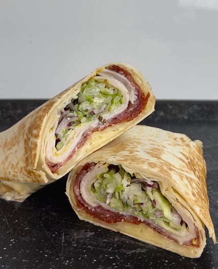Grinder salad wrap