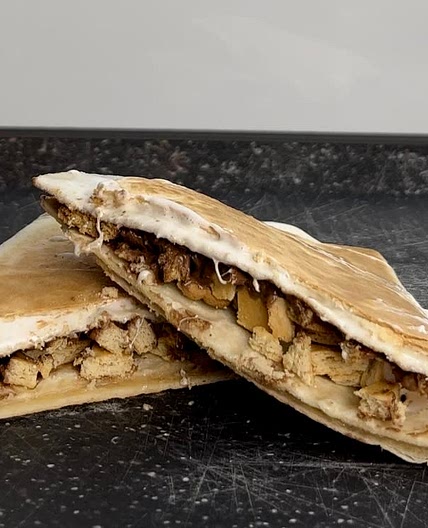 Double chocolate s'mores wrap