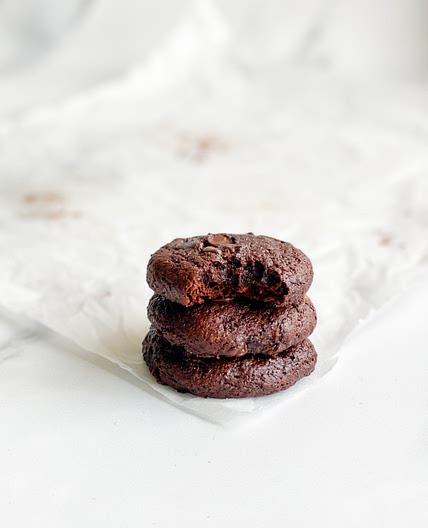double chocolate chip cookies