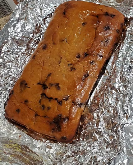 Pumpkin banana bread