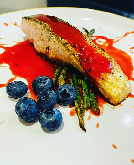 Raspberry Salmon