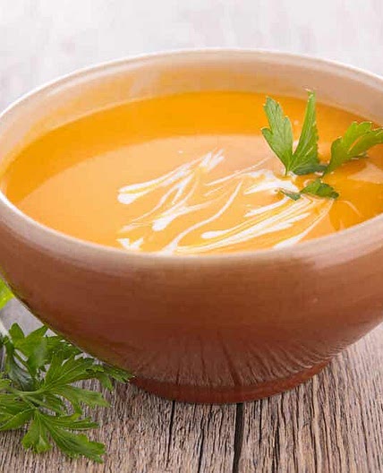 Crema de zanahoria